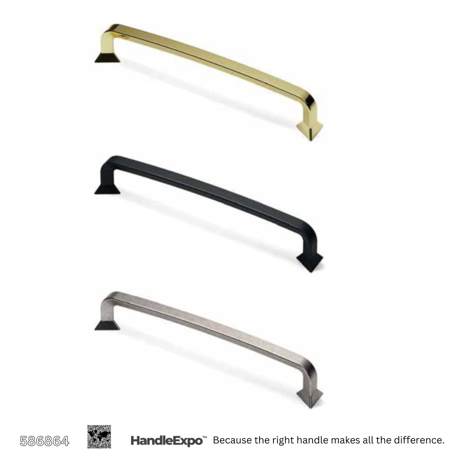 SC herrajes Cabinet Handle - HEX586864