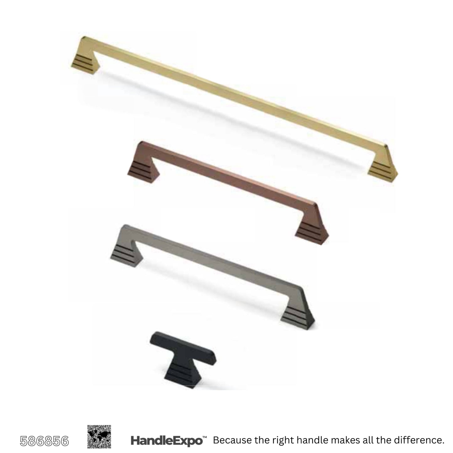 SC herrajes Cabinet Handle - HEX586856