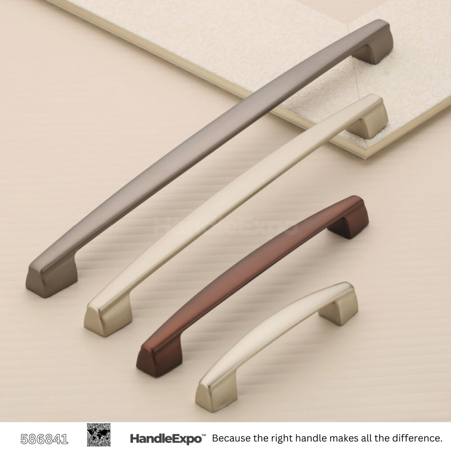 Poins Cabinet Handle - HEX586841